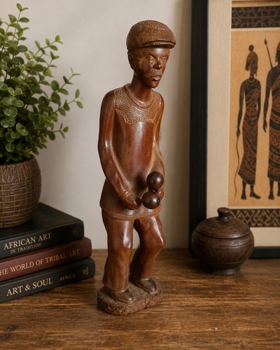 Vintage hand carved african - hand,