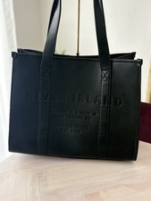River Island Black Large Tote