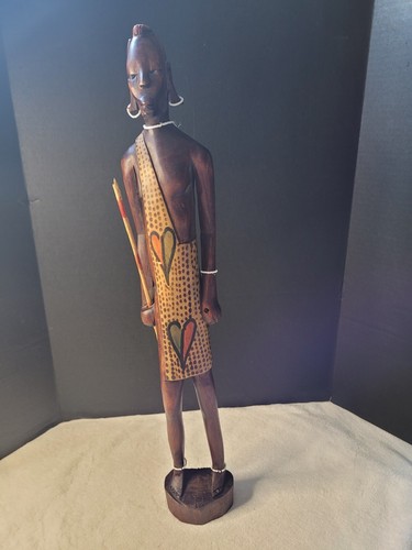 Vintage african carved - african,