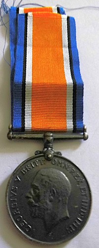 Ww1 war medal pte johnson - ww1,