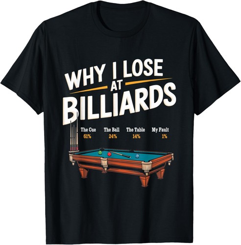 Why lose billiards pool - lose,