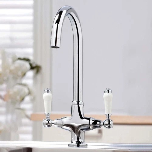 Twin lever traditional brass - twin,