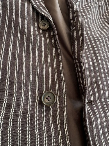 Men brown linen - brown,