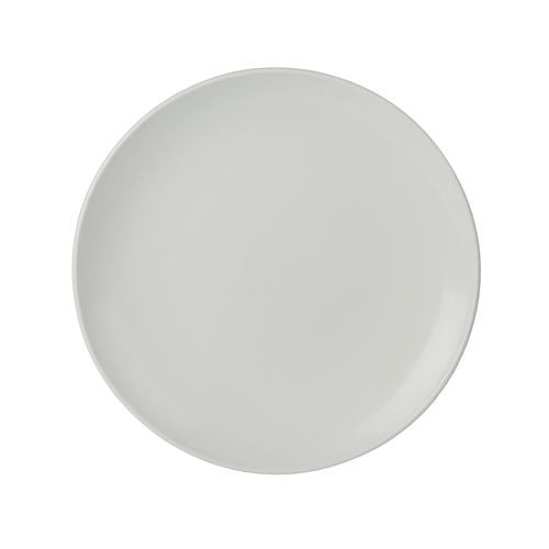 White coupe plate - white,