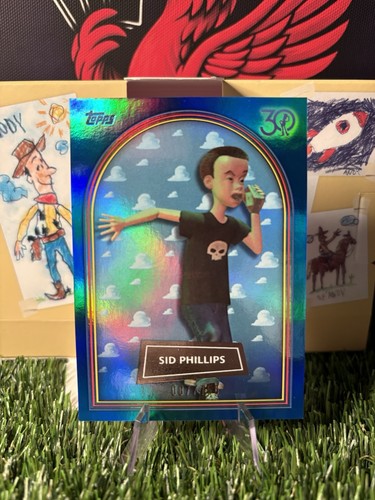 Sid phillips 150 blue - sid, topps
