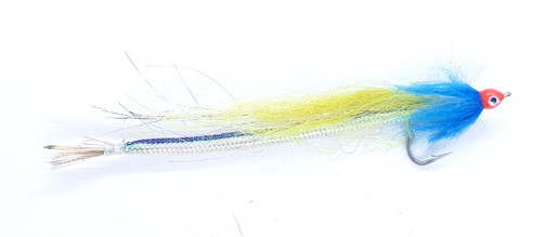 Blue hotspot saltwater mylar - hotspot,