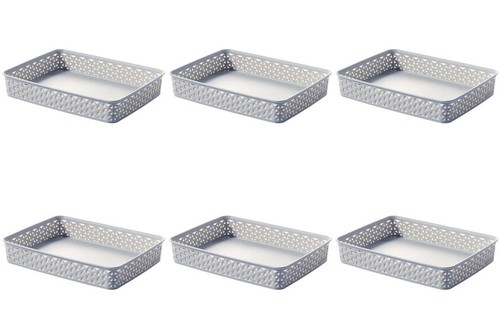 Curver nestable rattan - 6x,