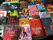 childrens Teenagers Fiction Reading Story Books Novels Bundle x 15  Age 11+ PB