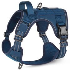 rabbitgoo Military Tactical No Pull Pet Dog Harness Vest Adjustable Reflective
