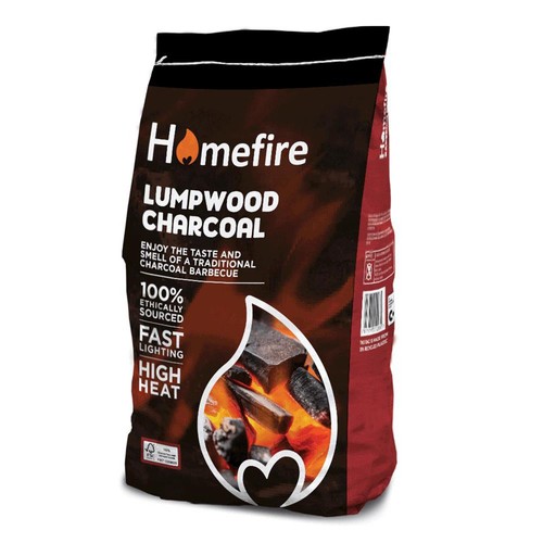 Homefire lumpwood charcoal bag - lumpwood,