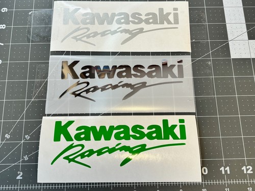 Kawasaki racing die cut - kawasaki,