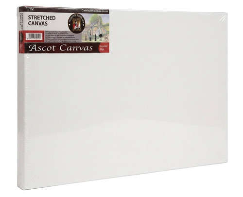 Blank stretched cotton canvas - cotton,