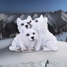 Nemesis Now Cub Cuddle Wolf Pups Figurine