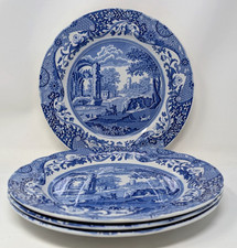 Spode Blue Italian 4 x 10.375