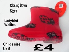 unisex kids wellington boot