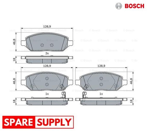Brake pad set - brake, set,