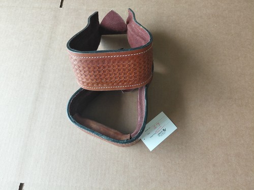 Western leather stirrups - western,