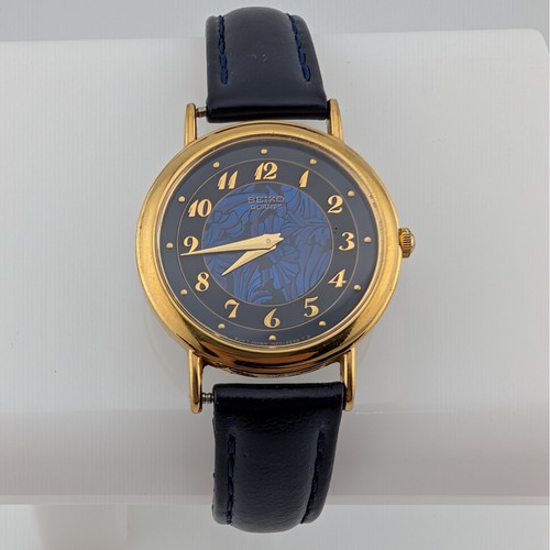 Seiko 1n00 0d59 vintage blue - seiko,
