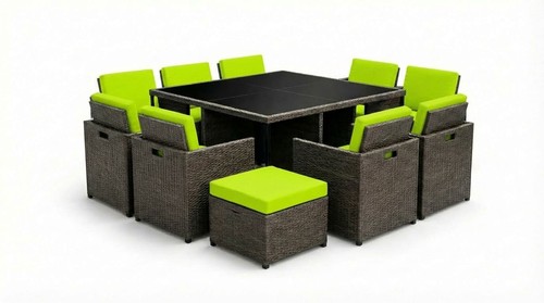 16pc rattan garden furniture - 16pc,