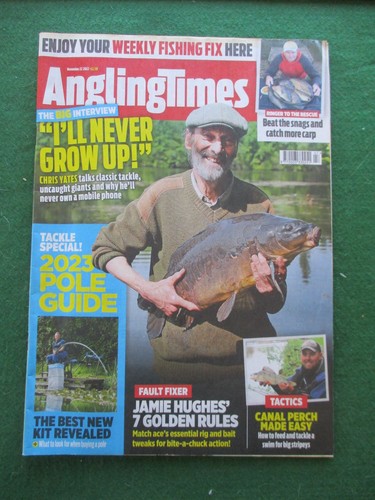 Angling times november - angling,