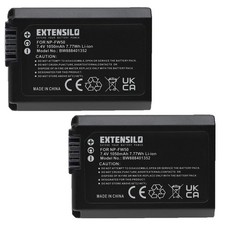 2x Battery for Sony Alpha