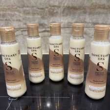 5X Sanctuary Spa Bubble Bath Foaming Bath Soak Cream With Wheat Proteins