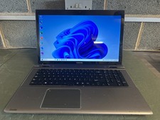 Toshiba Satellite 17" laptop Core i7 16gb RAM 240gb SSD 1tb HD Win 11 Office 24