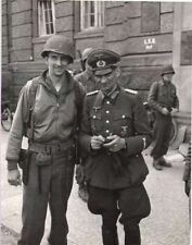 American Soldier Poses With