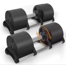 Pair Of Adjustable Dumbbell
