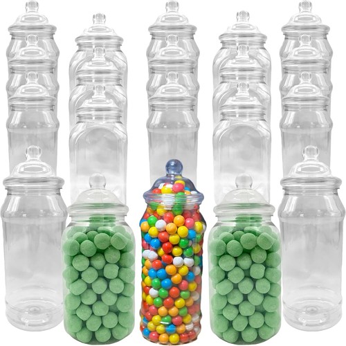 Plastic sweet jars - jars, 20