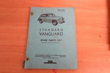 STANDARD VANGUARD SPARE PARTS LIST 4TH EDITION