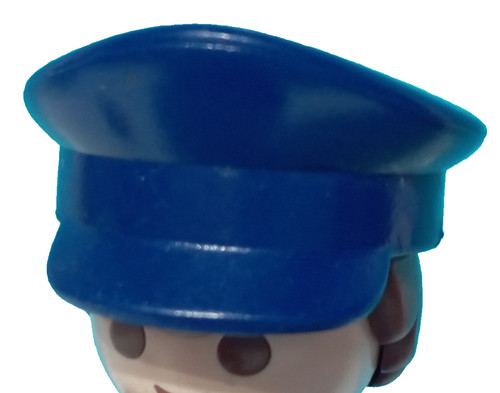 Playmobil blue cap - blue, airplane
