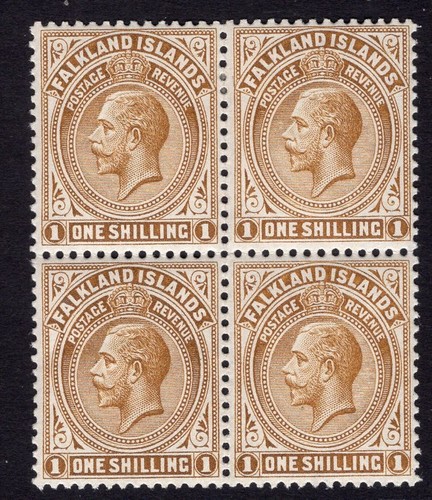 Falkland 1912 kgv - falkland, 1912-20