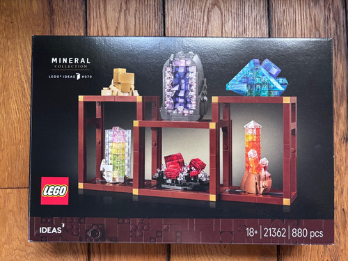 Lego ideas mineral collection - lego,