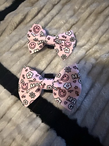 Dog bows mamas girl - dog,
