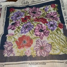 Anchor Sally Harman Started Tapestry Needlepoint Anemones