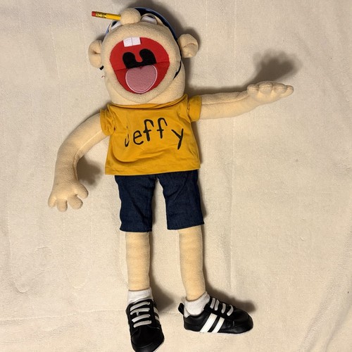 Jeffy plush hand puppet - plush,