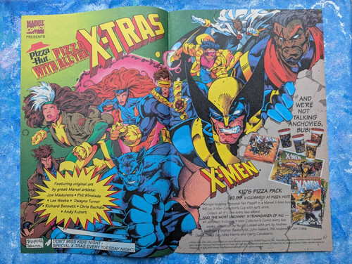 Men pizza hut - x-men,