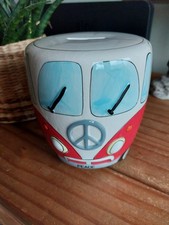 Vintage VW Camper Van Stylised