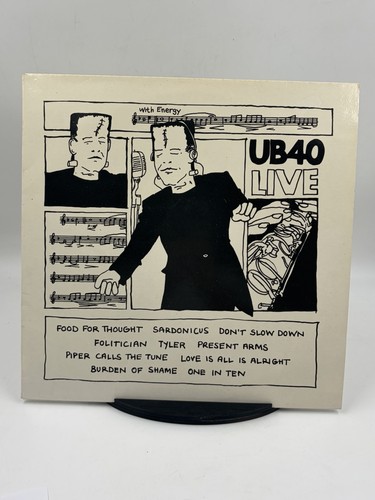 Ub40 live vinyl lp - live, ex/vg
