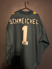Manchester United 1995-1996 GK shirt SCHMEICHEL 1 LARGE Umbro authentic 