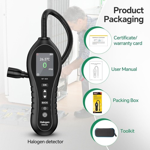 Refrigerant leak detector - leak,