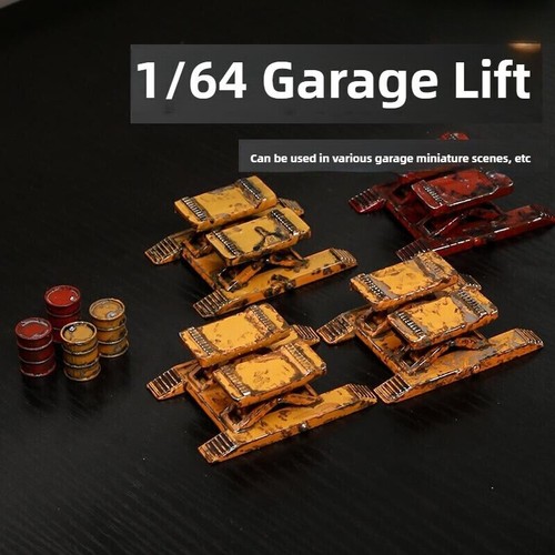 Diorama car garage props - car,