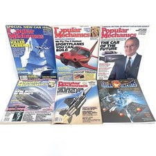 6x Popular Mechanics Magazine