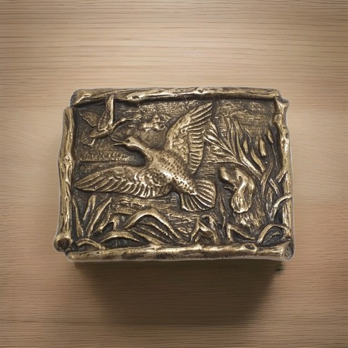 Vintage solid brass belt - solid,