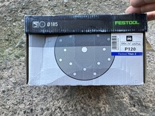 Festool 120 grit Sanding Discs 185 mm Pack Of 100.see My listings For More Grits
