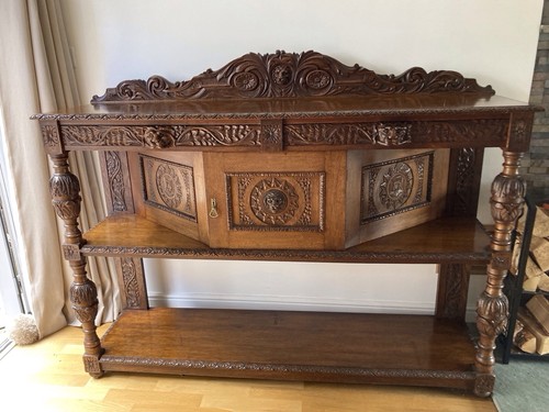 Exceptional mid victorian oak - mid,