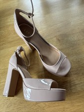Lipsy Patent Nude/Beige High