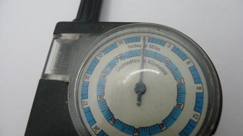 Vintage opisometer map - vintage,