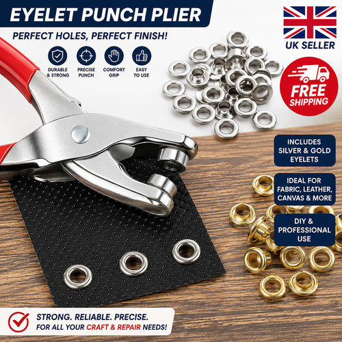 Steel eyelet pliers - eyelet,